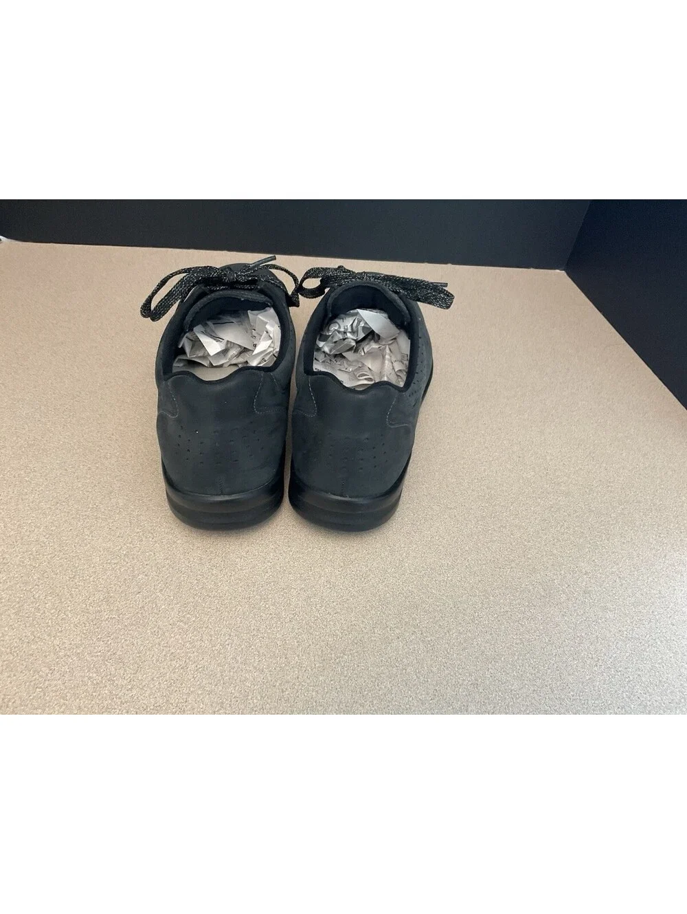 Womens SAS Walk Easy Indigo/Blueberry Nubuck Suede Walking Shoes. Size 7 Wide.